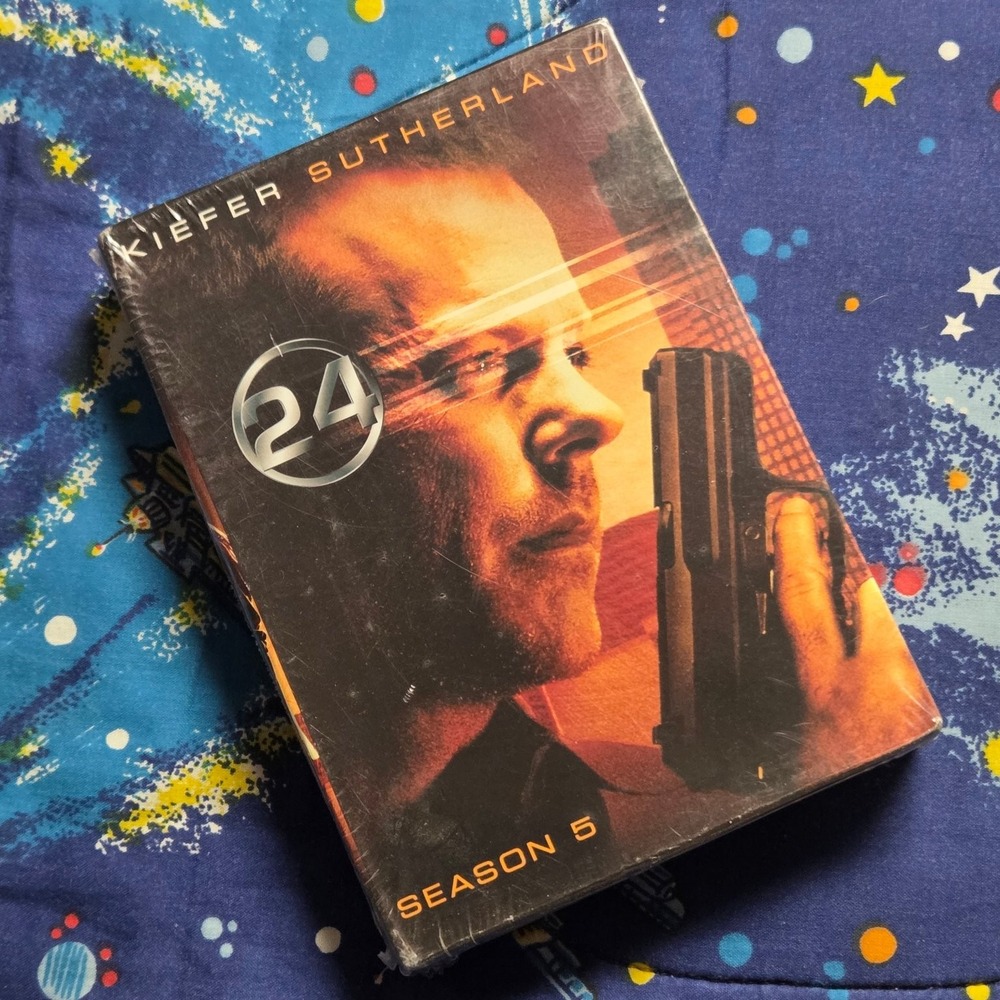 24 Season 5 DVD 2006 7-Disc Collector's Edition Kiefer Sutherland New Sealed
